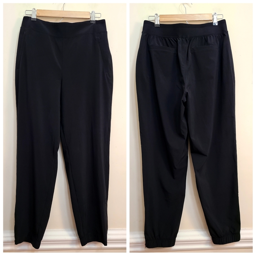 Athleta Brooklyn Heights High Rise Jogger In Black Size 8 - Picture 4 of 7